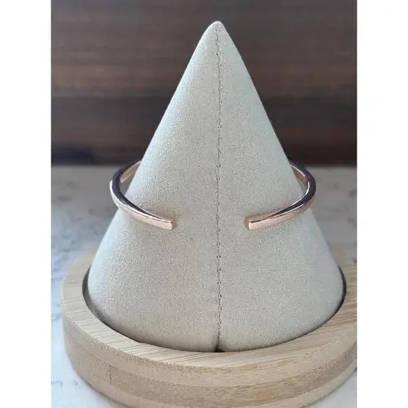 Kate spade Rose Gold Open Cuff Bracelet with Clear Crystals - Picture 3 of 6